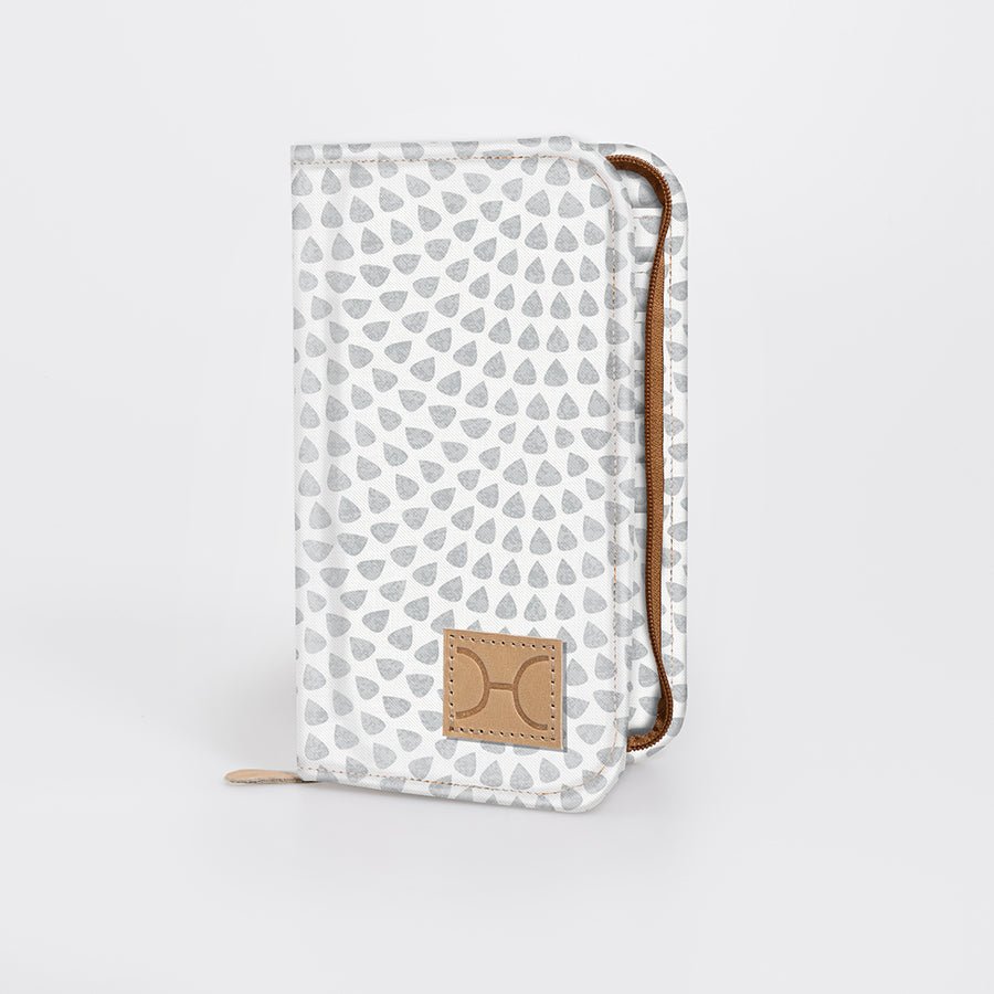 Large Travel Wallet Laminated Fabric - Thandana UK
