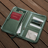 Large Travel Wallet Leather - Thandana UK