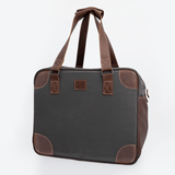 Large Weekender Luggage Wax Canvas & Leather - Thandana UK