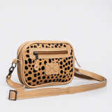 Lipstick Bag Faux printed fur Leather - Thandana UK