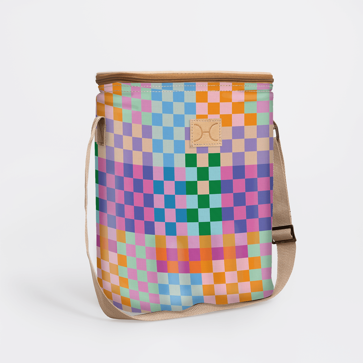 Long Tom Wine Cooler Laminated Fabric Hard Plastic Inner - Thandana UK