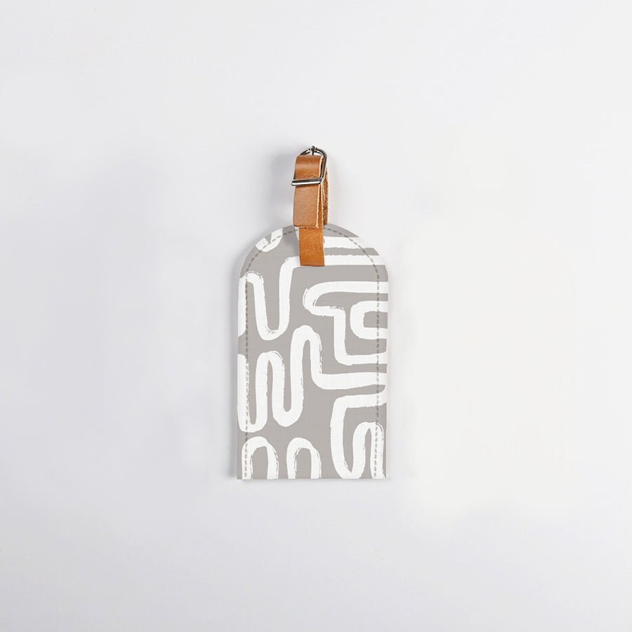 Luggage Stud Tag Laminated Fabric - Thandana UK