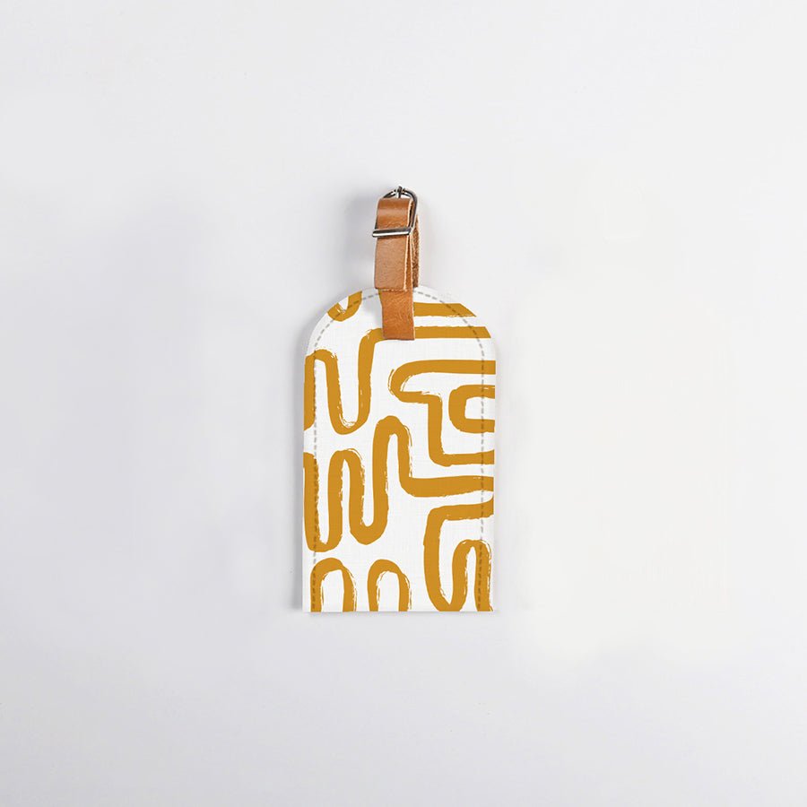 Luggage Stud Tag Laminated Fabric - Thandana UK