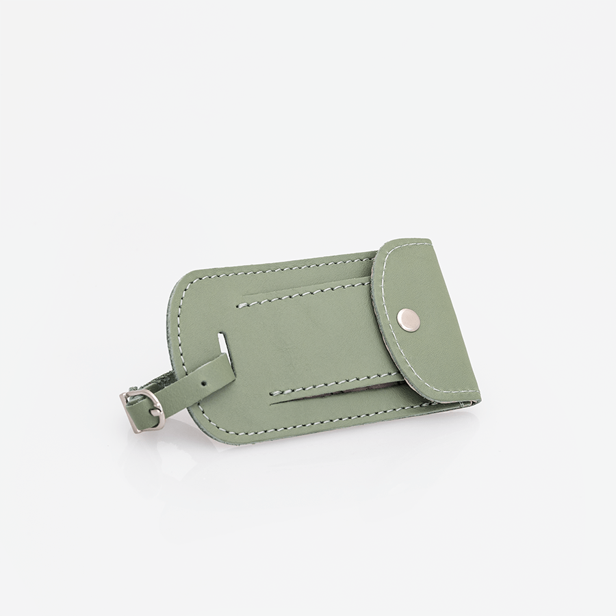 Luggage Stud Tag Leather - Thandana UK