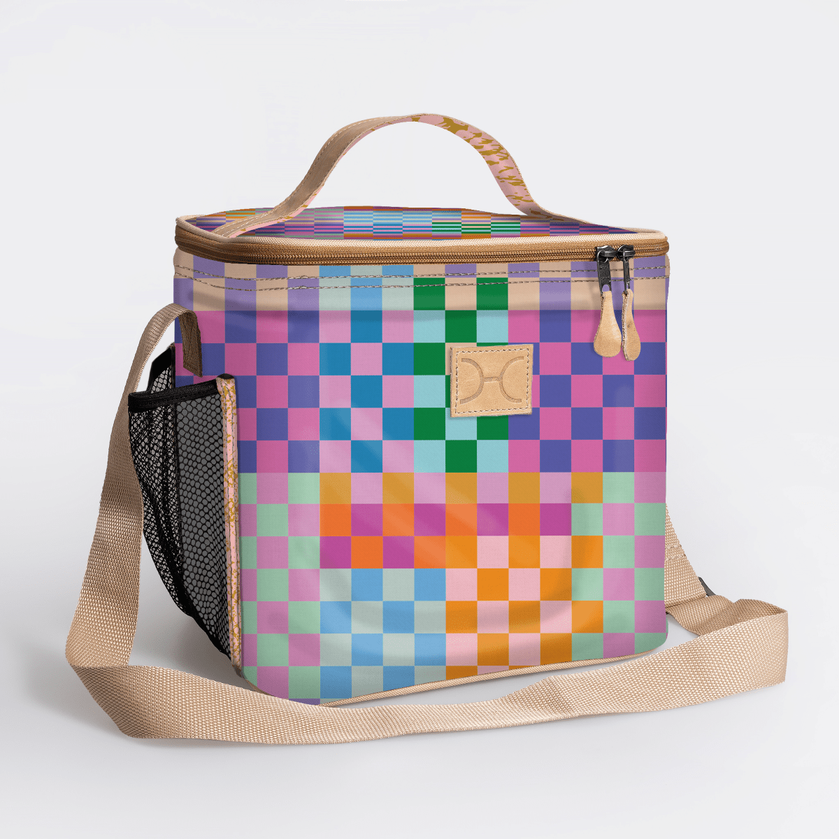 Lunch Box Cooler Laminated Fabric Hard Plastic Inner - Thandana UK