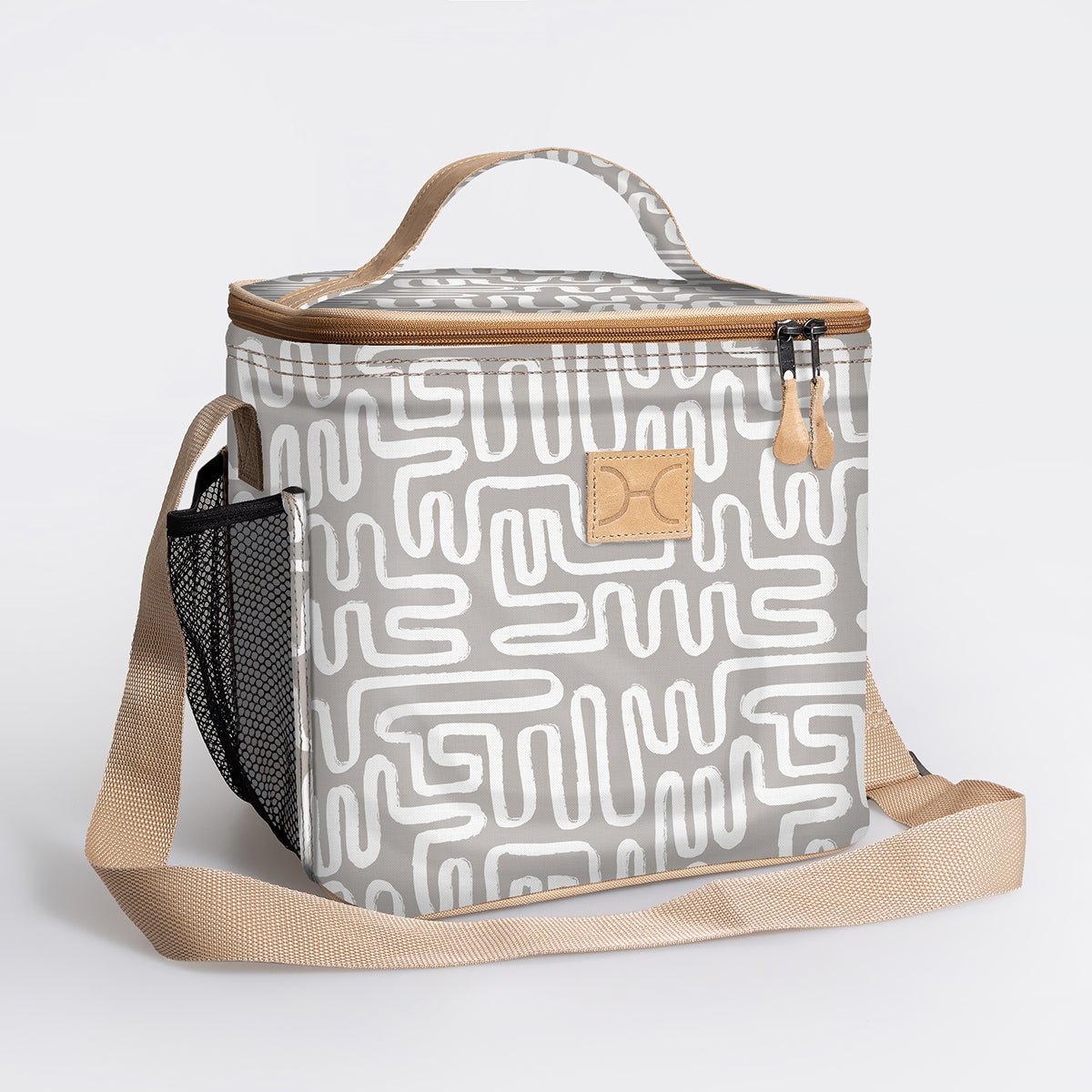 Lunch Box Cooler Laminated Fabric Hard Plastic Inner - Thandana UK