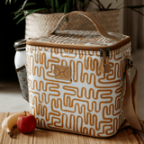 Lunch Box Cooler Laminated Fabric Hard Plastic Inner - Thandana UK