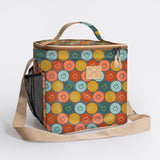 Lunch Box Cooler Laminated Fabric Hard Plastic Inner - Thandana UK
