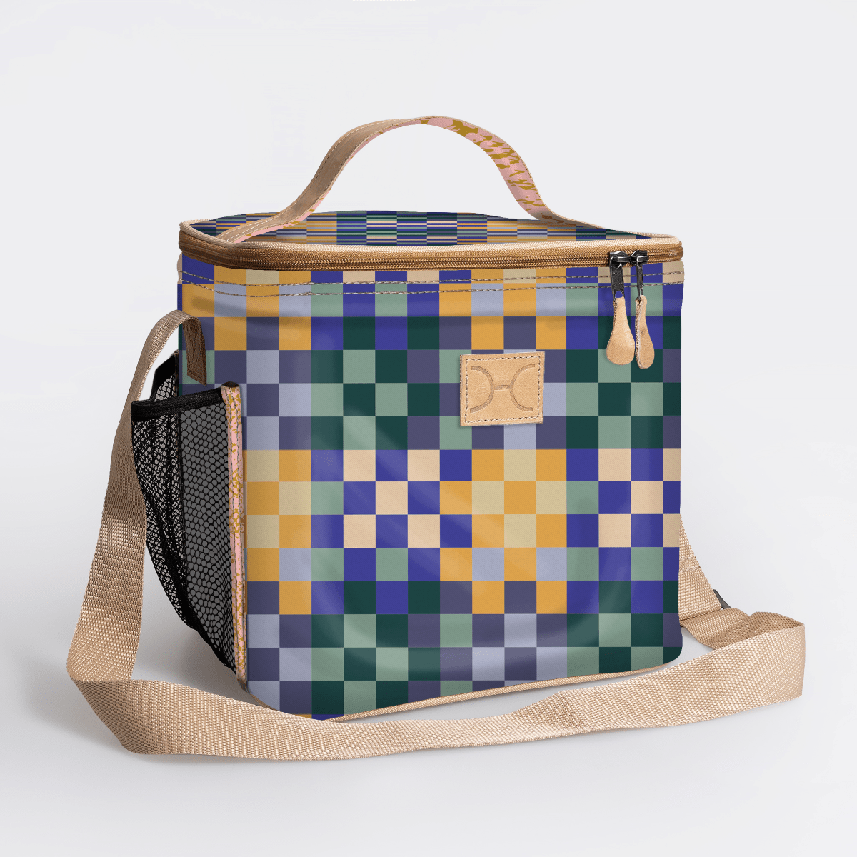 Lunch Box Cooler Laminated Fabric Hard Plastic Inner - Thandana UK