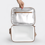 Lunch Box Cooler Laminated Fabric Hard Plastic Inner - Thandana UK