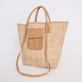 Maia Weave & Leather Bag - Thandana UK