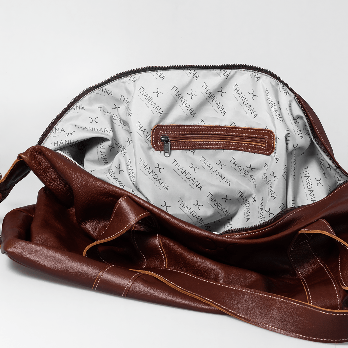 Masai Carrier Luggage Bag Leather - Thandana UK