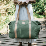 Masai Carrier Luggage Wax Canvas & Leather - Thandana UK