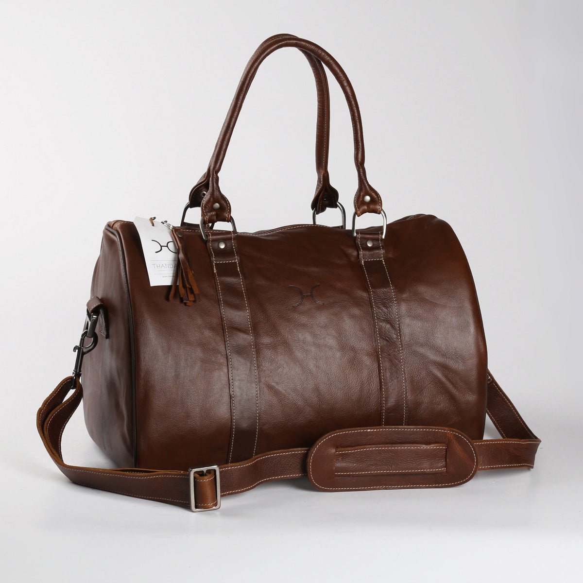 Medium Traveller Bag Leather - Thandana UK