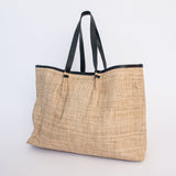 Megan Weave & Leather Bag - Thandana UK