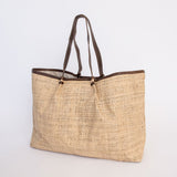 Megan Weave & Leather Bag - Thandana UK