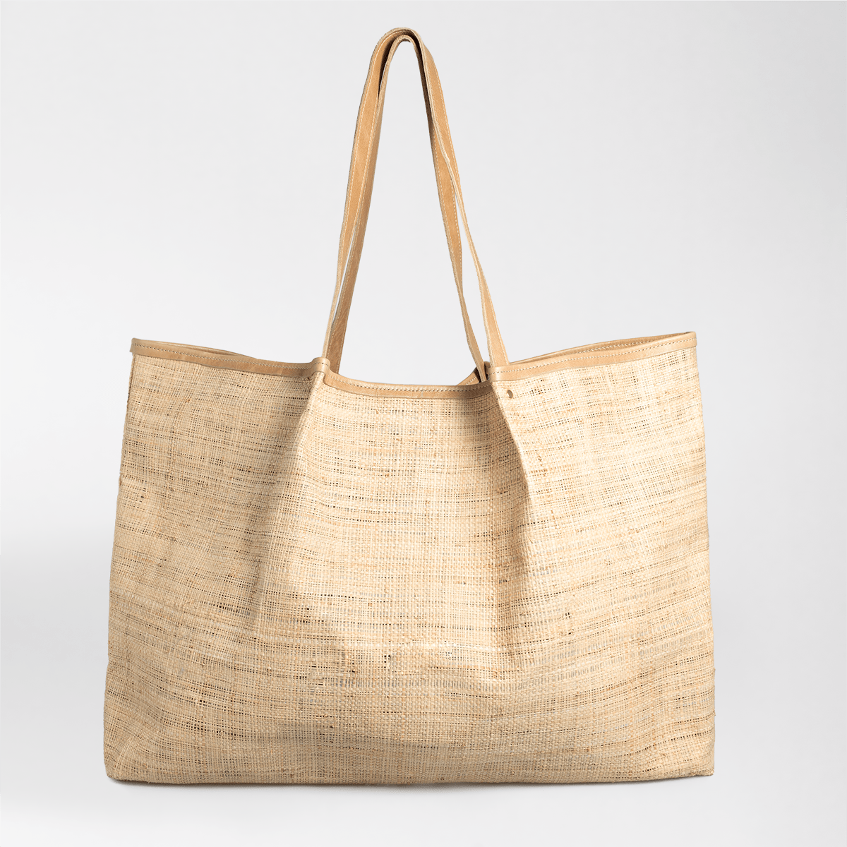 Megan Weave & Leather Bag - Thandana UK