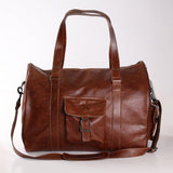 Mens Cabin Luggage Bag Leather - Thandana UK