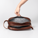Men's Double Zip Vanity Leather - Thandana UK