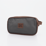 Men's Double Zip Vanity Wax Canvas & Leather - Thandana UK