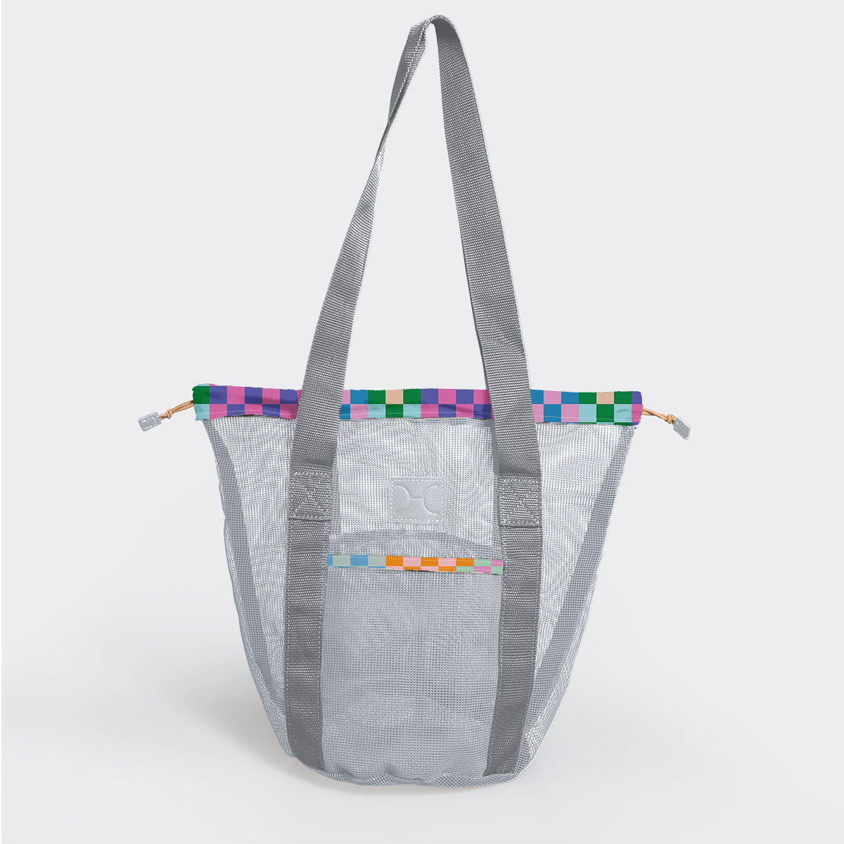 Meshie Bucket Bag SILVER - Thandana UK