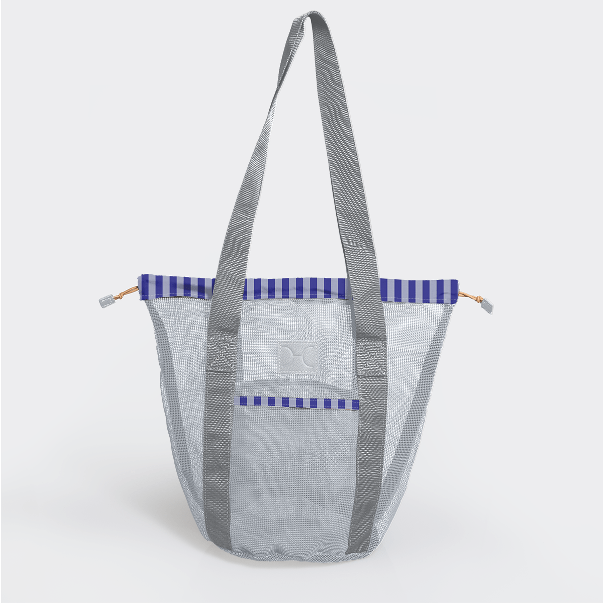 Meshie Bucket Bag SILVER - Thandana UK