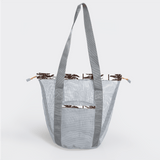 Meshie Bucket Bag SILVER - Thandana UK