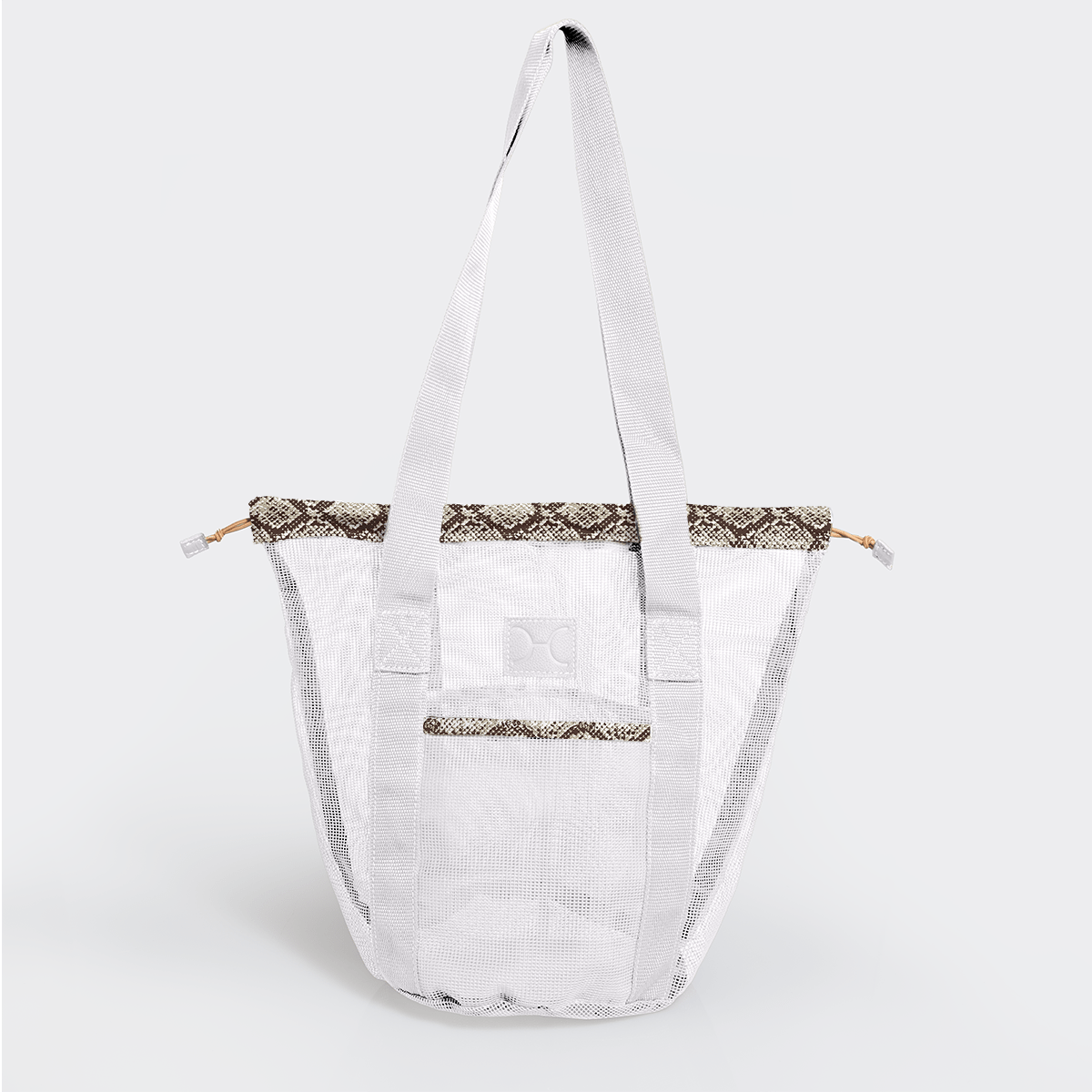 Meshie Bucket Bag WHITE - Thandana UK