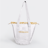 Meshie Bucket Bag WHITE - Thandana UK