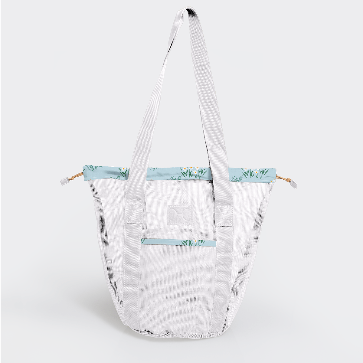 Meshie Bucket Bag WHITE - Thandana UK