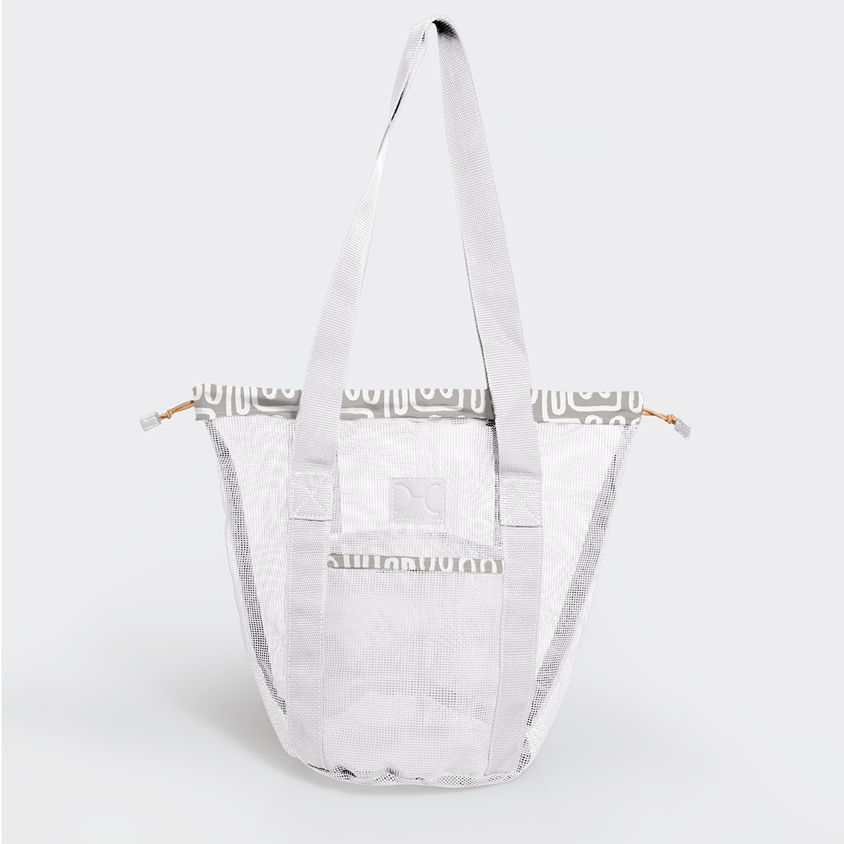 Meshie Bucket Bag WHITE - Thandana UK