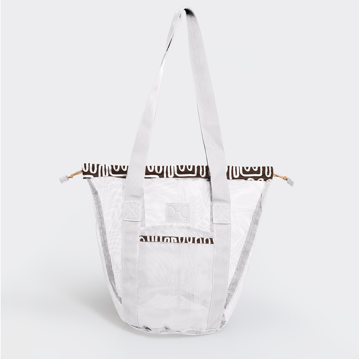 Meshie Bucket Bag WHITE - Thandana UK