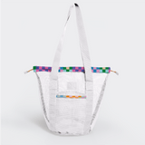 Meshie Bucket Bag WHITE - Thandana UK