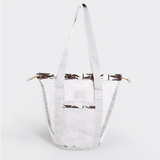 Meshie Bucket Bag WHITE - Thandana UK