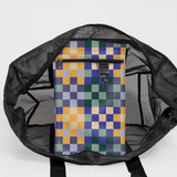 Meshie Jumbo Beach Bag BLACK - Thandana UK