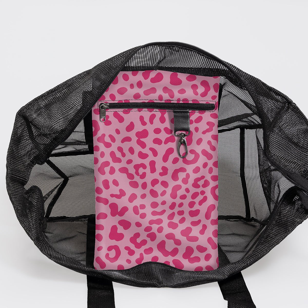 Meshie Jumbo Beach Bag BLACK - Thandana UK