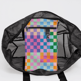 Meshie Jumbo Beach Bag BLACK - Thandana UK