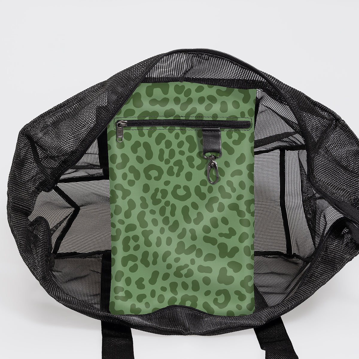 Meshie Jumbo Beach Bag BLACK - Thandana UK