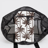 Meshie Jumbo Beach Bag BLACK - Thandana UK