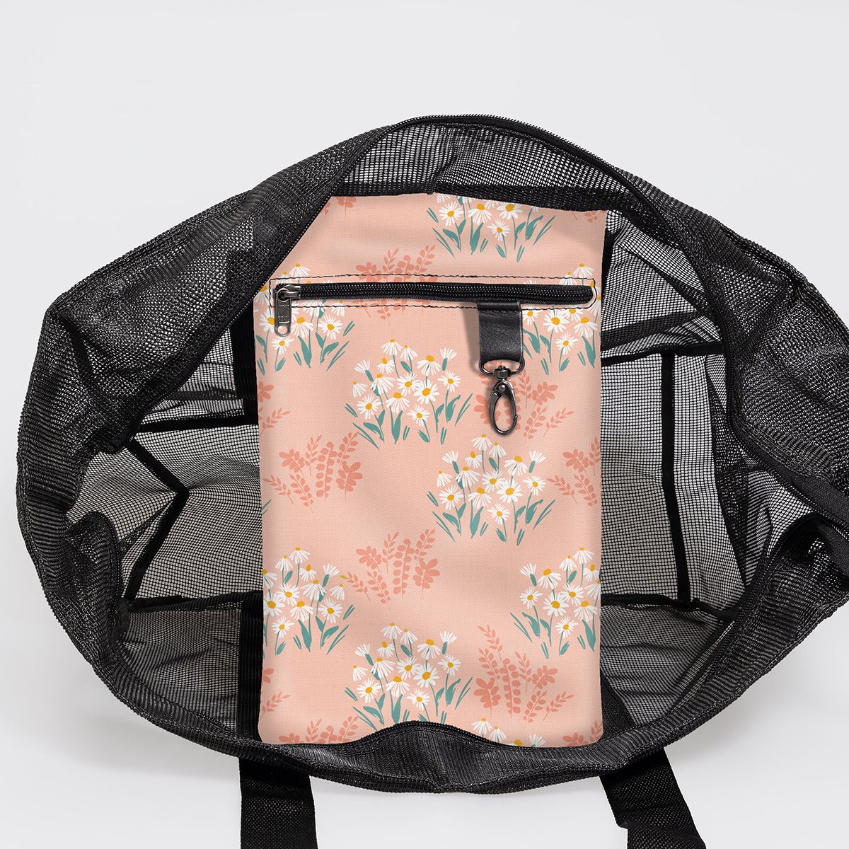 Meshie Jumbo Beach Bag BLACK - Thandana UK