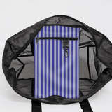 Meshie Jumbo Beach Bag BLACK - Thandana UK