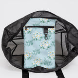 Meshie Jumbo Beach Bag BLACK - Thandana UK
