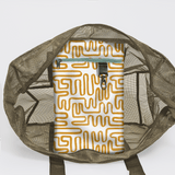 Meshie Jumbo Beach Bag OLIVE - Thandana UK
