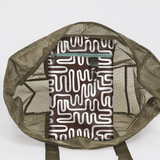 Meshie Jumbo Beach Bag OLIVE - Thandana UK