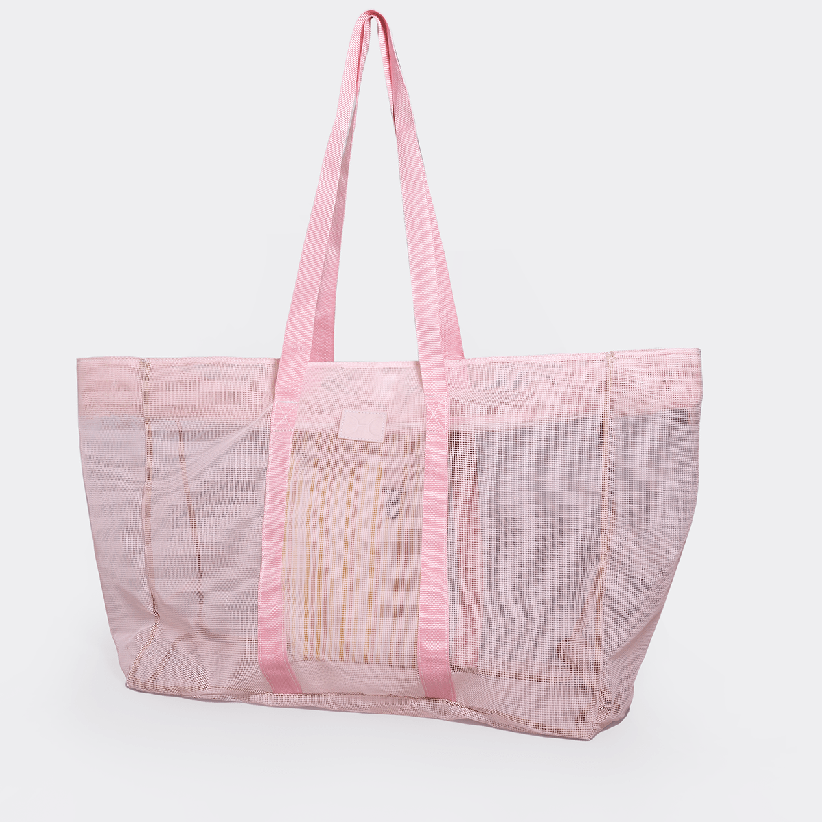 Meshie Jumbo Beach Bag PINK - Thandana UK