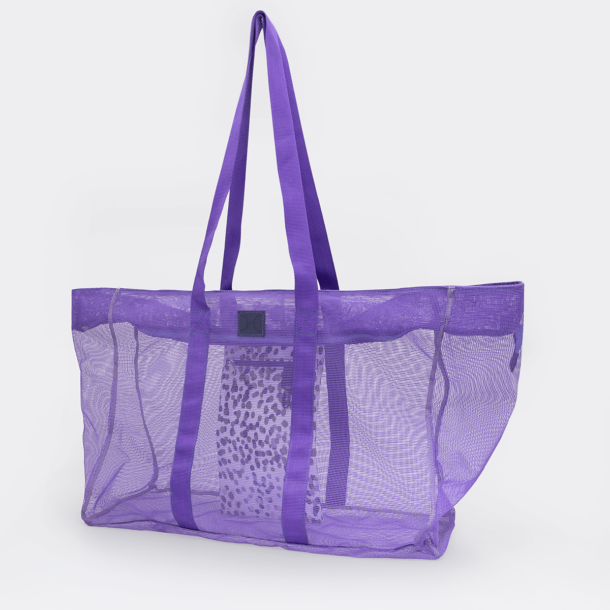 Meshie Jumbo Beach Bag PURPLE - Thandana UK