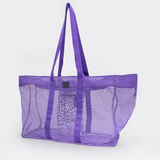 Meshie Jumbo Beach Bag PURPLE - Thandana UK