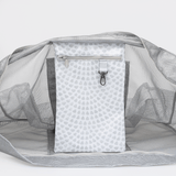 Meshie Jumbo Beach Bag SILVER - Thandana UK