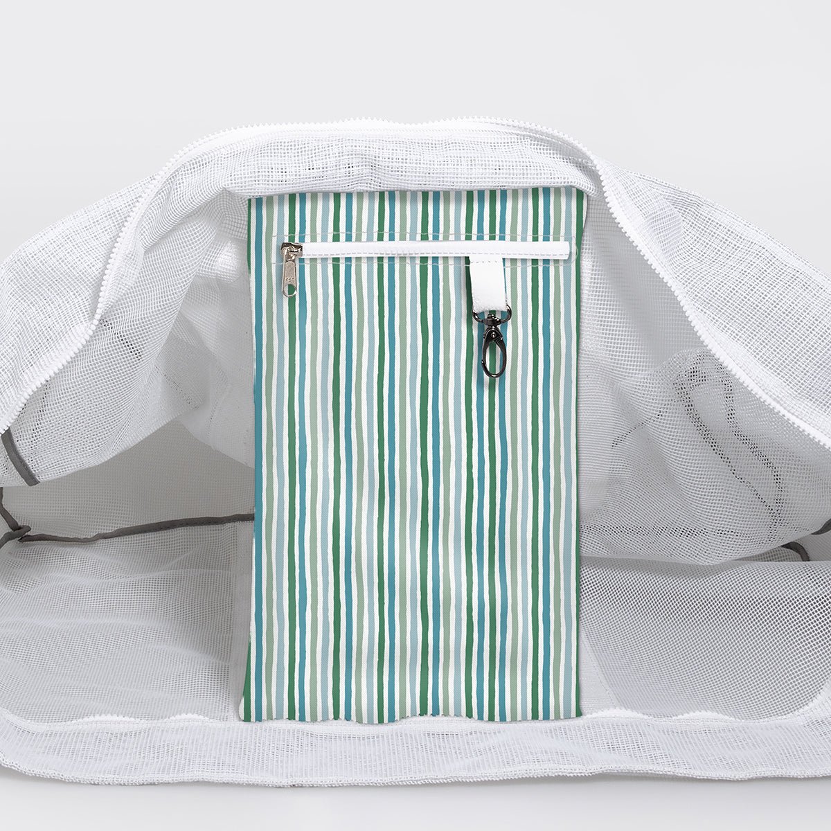 Meshie Jumbo Beach Bag WHITE - Thandana UK