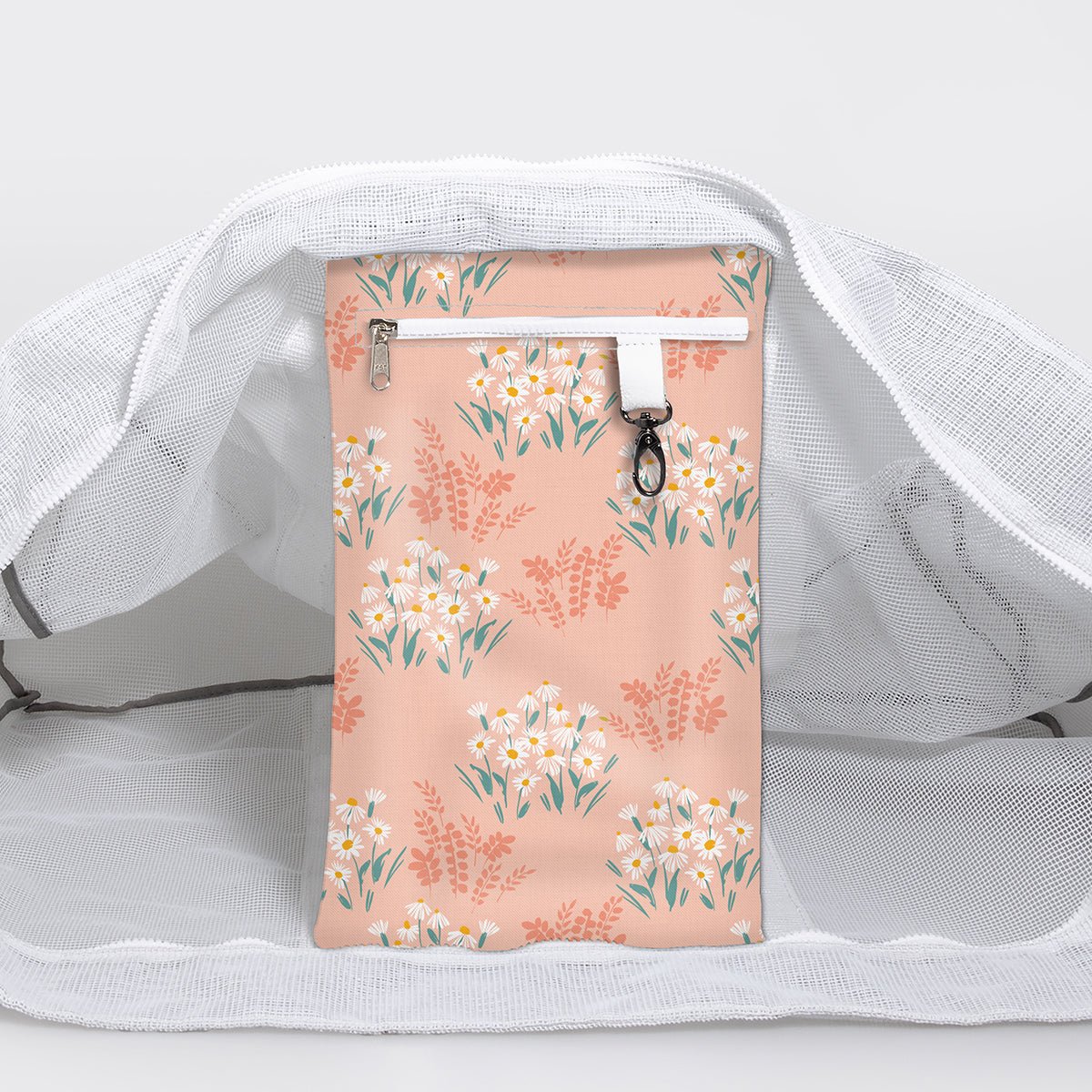 Meshie Jumbo Beach Bag WHITE - Thandana UK
